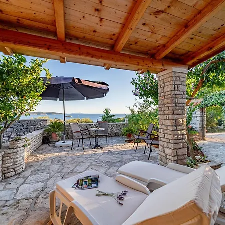 Sea View House Sanja With Terrace - Happy Holiday home